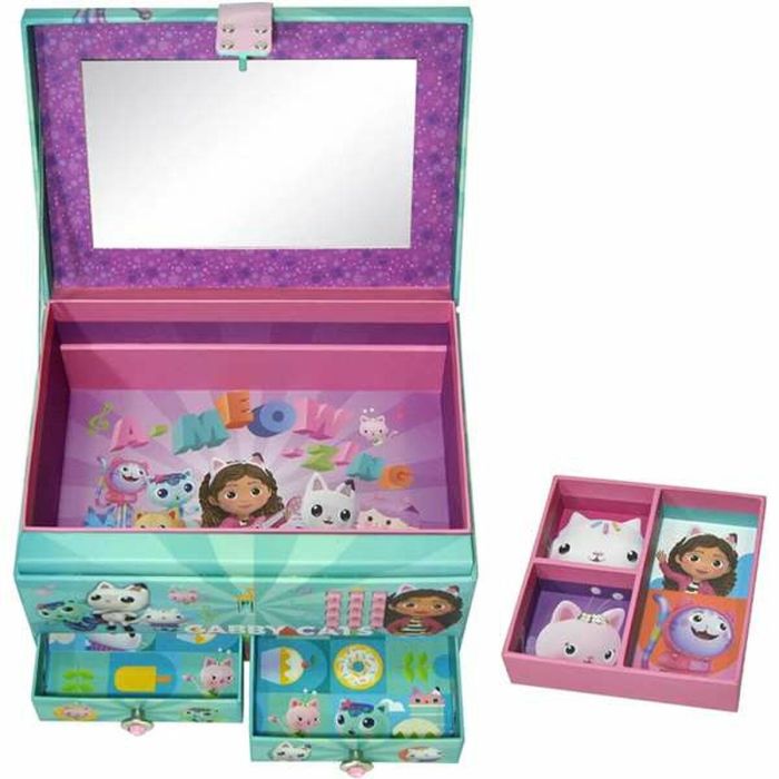 Kids Euroswan Joyero Secreto Musical Gabby's Dollhouse para Niños, con Sonido y Pilas Incluidas - Edad 3+ 1 Kids Euroswan Joyero Secreto Musical Gabby's Dollhouse para Niños, con Sonido y Pilas Incluidas - Edad 3+ 1