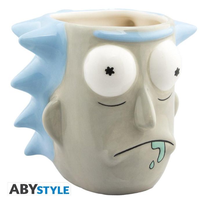 GB Eye Rick Y Morty Rick Sanchez Taza 3D 3