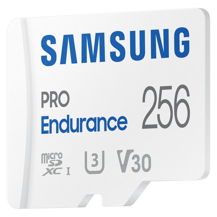 Samsung PRO Endurance 256GB MicroSDXC UHS-I U3 100MB/s 40MB/s con Adaptador