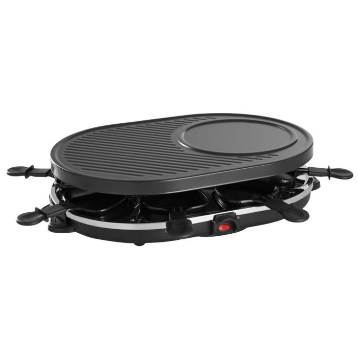 Day Raclette Para 8 Personas 1200W con Grill Antiadherente y 8 Sartenes 0 Day Raclette Para 8 Personas 1200W con Grill Antiadherente y 8 Sartenes 0