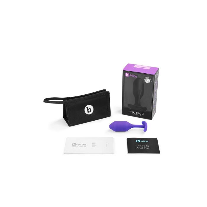 Plug Anal B-Vibe 96731 Morado 2 Plug Anal B-Vibe 96731 Morado 2