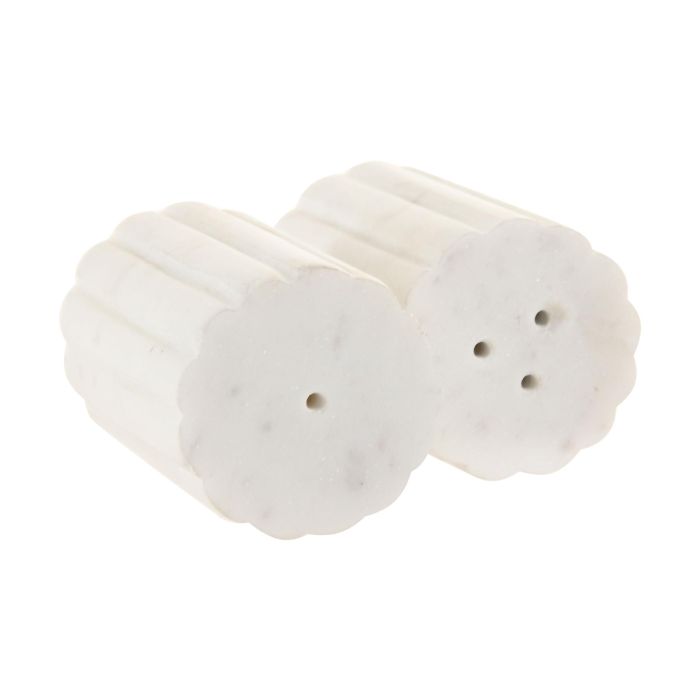 Salero Urban DKD Home Decor Blanco 4.5 x 8 x 4.5 cm Set de 2 1 Salero Urban DKD Home Decor Blanco 4.5 x 8 x 4.5 cm Set de 2 1