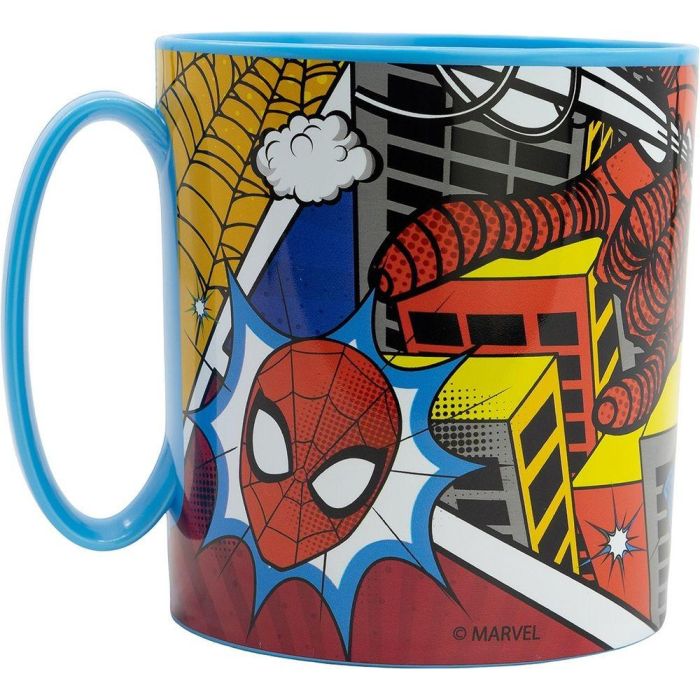 Spiderman Taza Micro CZ11396 350 ml Plástico Libre de BPA Apto Microondas Licencia Marvel 2 Spiderman Taza Micro CZ11396 350 ml Plástico Libre de BPA Apto Microondas Licencia Marvel 2