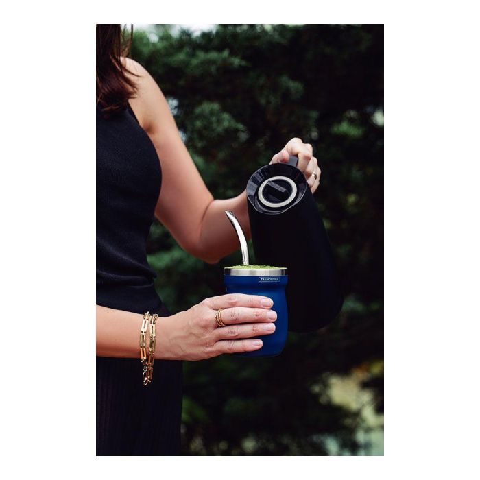 Tramontina Jarra Térmica Exata Negra 1 L Polipropileno Interior Cristal 4