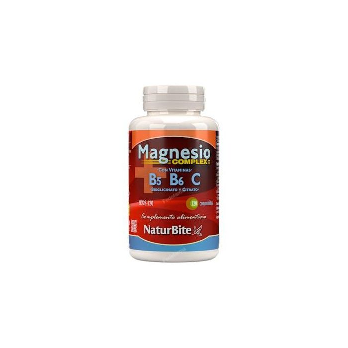 VITAMEAL Magnesio Complex con Vitaminas B5 B6 C 120 Comprimidos