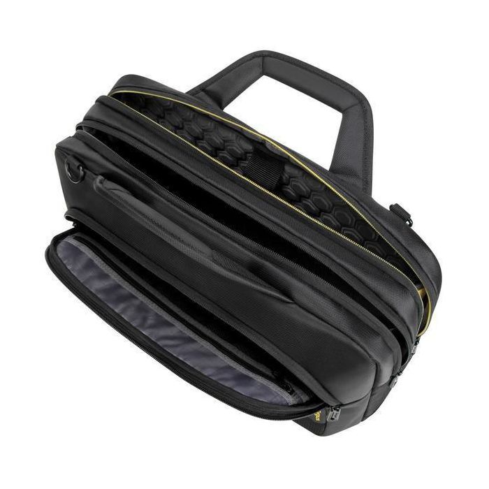 Targus Maletín Citygear para Portátil de 15.6 pulgadas, Negro, Resistente a Golpes, Poliéster, Poliuretano 1