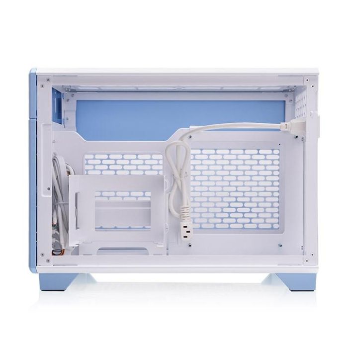 Thermaltake TR100 Mini Tower Caja PC Azul, Soporte Fuentes SFX, Radiadores 120/240mm, Ventiladores 120/140mm, Bahías 2.5" 4 Thermaltake TR100 Mini Tower Caja PC Azul, Soporte Fuentes SFX, Radiadores 120/240mm, Ventiladores 120/140mm, Bahías 2.5" 4
