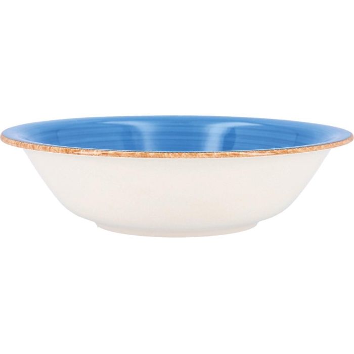 Quid Ensaladera Cerámica Vita Azul 23 cm, Set de 6 Unidades, Apilable, Apto Lavavajillas y Microondas, Pintada a Mano. 0 Quid Ensaladera Cerámica Vita Azul 23 cm, Set de 6 Unidades, Apilable, Apto Lavavajillas y Microondas, Pintada a Mano. 0