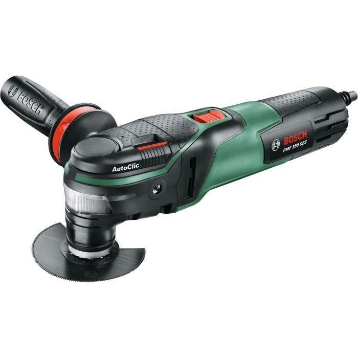 Multiherramienta Bosch - PMF 350 CES (350 W, entregado con accesorios, interfaz Starlock y Starlockplus) Multiherramienta Bosch - PMF 350 CES (350 W, entregado con accesorios, interfaz Starlock y Starlockplus)