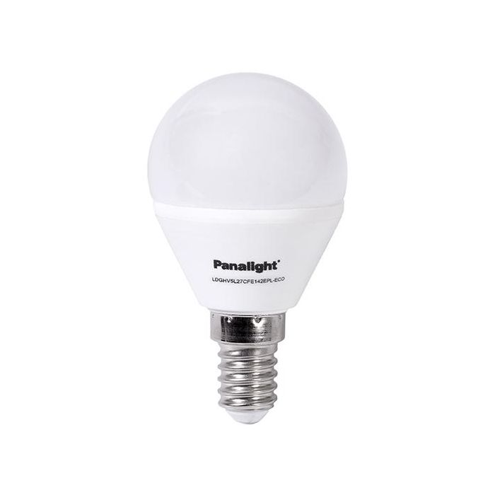 Lámpara Led Esférica Frost E14 De 4W 2700K PANASONIC-PANALIGHT LDGHV5L27CFE142EPL-ECO