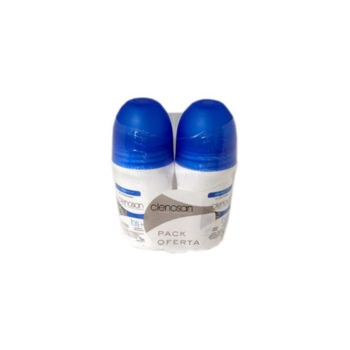 Clenosan Duplo Desodorante Mineral Roll-On 2X75Ml.