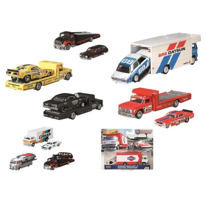 Camión de transportes de equpos hot wheels - modelos surtidos 10 Camión de transportes de equpos hot wheels - modelos surtidos 10