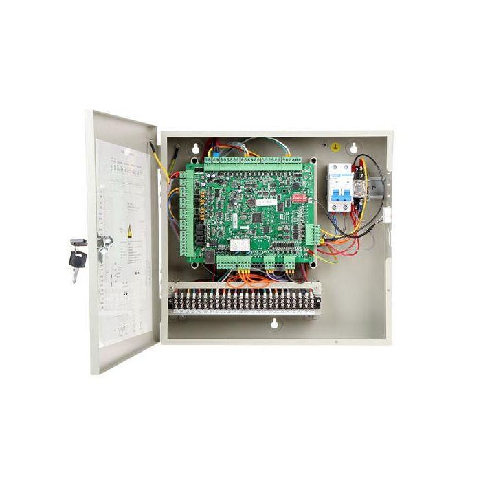 Hikvision Controladora de Accesos para 2 Puertas, TCP/IP DS-K2600T con Interfaz de Red RS-485 y Comunicación Encriptada