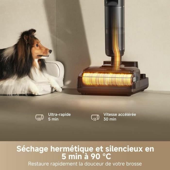 Dreame AAAOS15275 H15 Pro Aspiradora de Brazo Robótico AI DescendReach, Triple Filo, 21 kPa, Antienredos, Limpieza Cepillo Inmersivo 100 °C 6