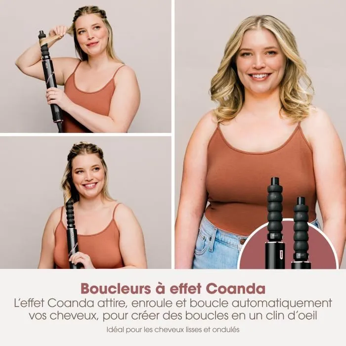 Shark HD426EU FlexStyle Herramienta de Peinado 3 en 1 Negro 5