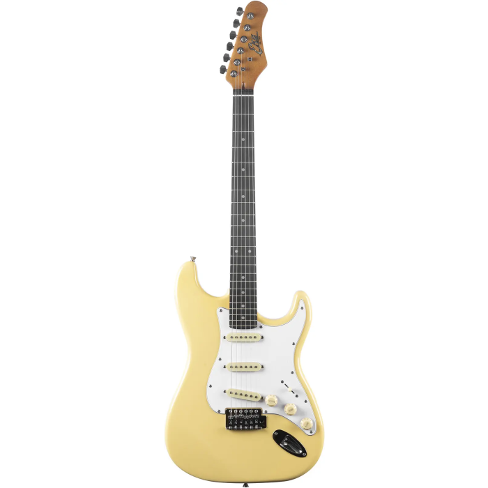 EKO Guitarra Eléctrica Starter ST300 Tipo Strat - Crema 1