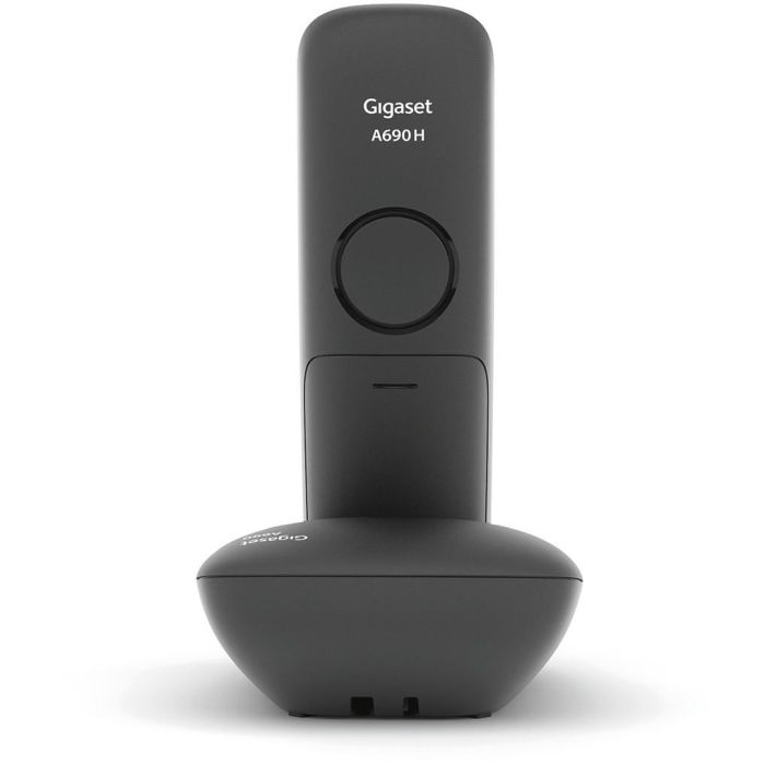 Gigaset A690 Teléfono Inalámbrico DECT Analógico Negro con Pantalla, Altavoz y Agenda de 100 Contactos 6