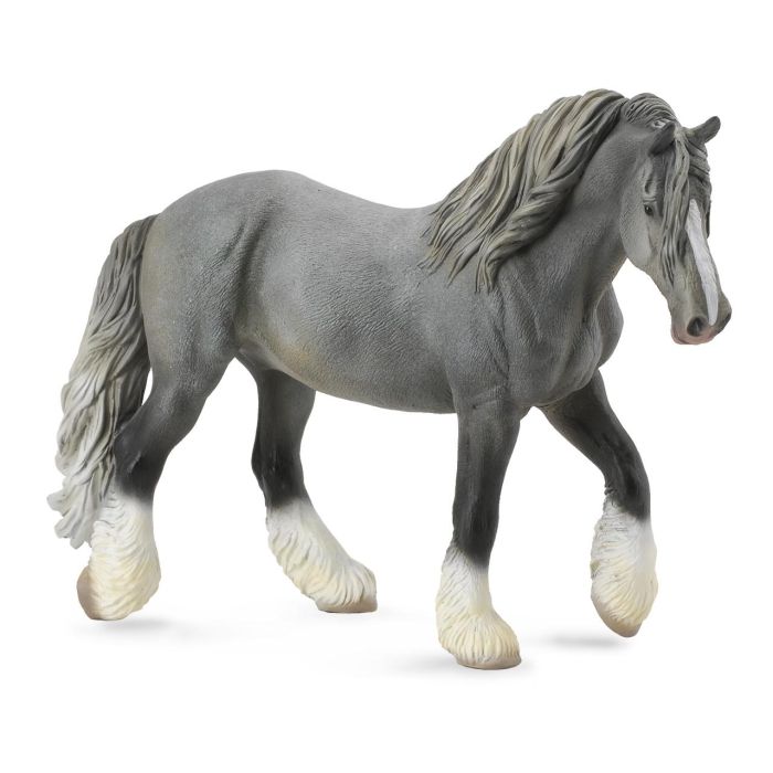 Yegua Shire Gris - Xl - 88574 - Collecta Yegua Shire Gris - Xl - 88574 - Collecta