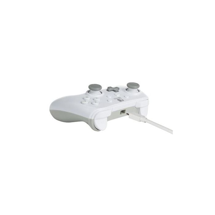 Mando con Cable PowerA para Nintendo Switch - Blanco Mate, Licencia Oficial, Diseño Ergonómico, Ref: 1517033-01 4 Mando con Cable PowerA para Nintendo Switch - Blanco Mate, Licencia Oficial, Diseño Ergonómico, Ref: 1517033-01 4