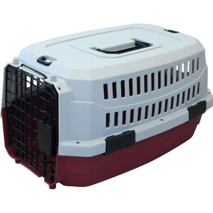 Estuche de transporte M-PETS Viaggio Carrier XS - 48.3x32x25.4cm - Burdeos y gris - Para perros y gatos Estuche de transporte M-PETS Viaggio Carrier XS - 48.3x32x25.4cm - Burdeos y gris - Para perros y gatos