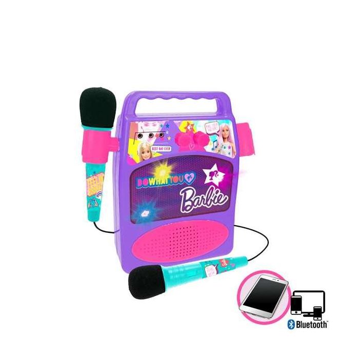 Reig Bafle con 2 Micros Barbie Reig Bafle con 2 Micros Barbie