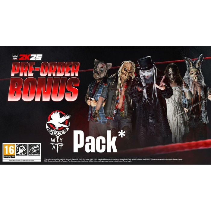 Videojuego PlayStation 4 Sony WWE 2K25 1
