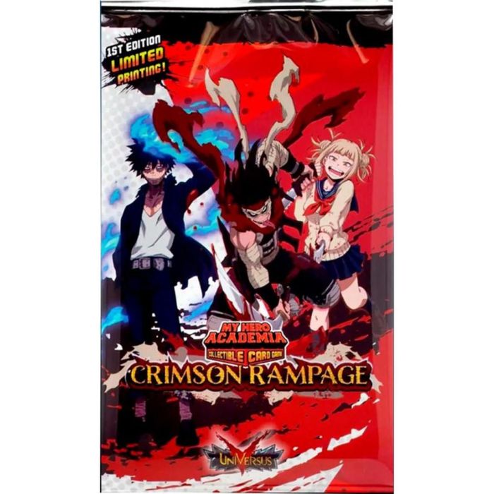Jasco Games MHA02B Juego Cartas My Hero Academia Booster Crimson Rampage Coleccionable 1 Jasco Games MHA02B Juego Cartas My Hero Academia Booster Crimson Rampage Coleccionable 1