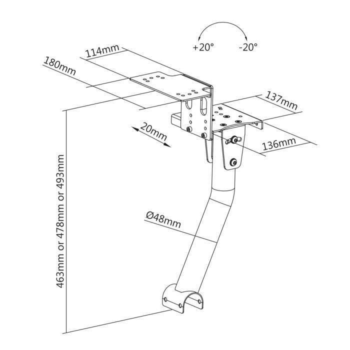 Oplite Soporte de Palanca de Cambios y Freno de Mano para Cabina GTR - Compatible con Thrustmaster, Fanatec, Logitech G29/G920 3