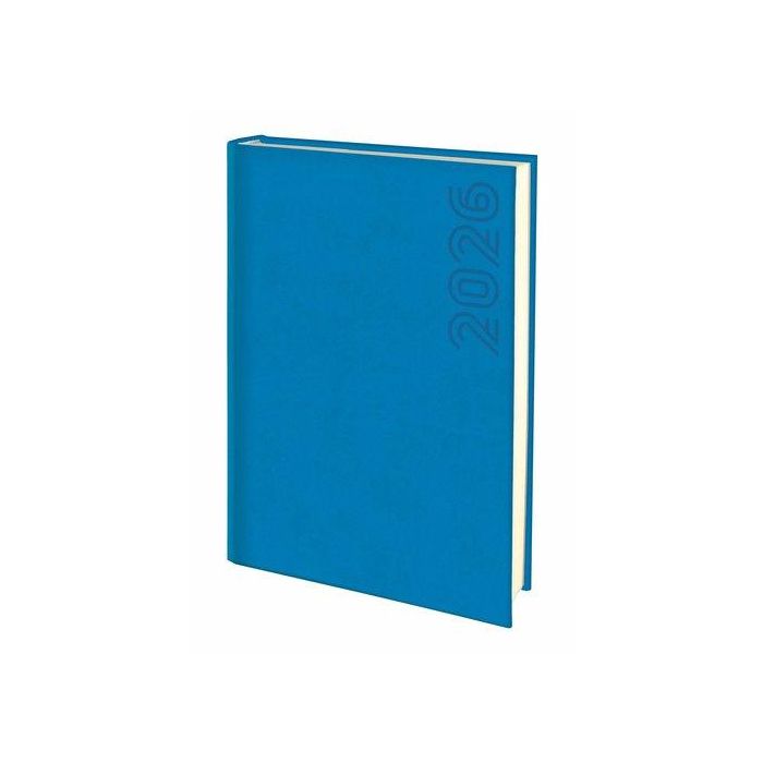 Agenda Anual (2026) Edeusto Tucson Cosida Tapa Acolchada E11 170X240 D/P Azul (914)