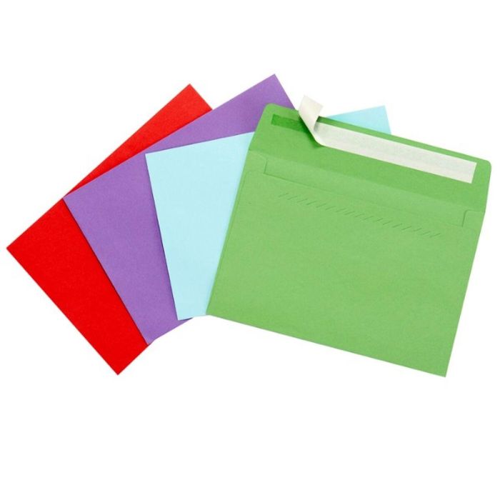 Sobres Pincello 12X17-24 Multicolor Papel 120 x 176 mm (48 Unidades) 1