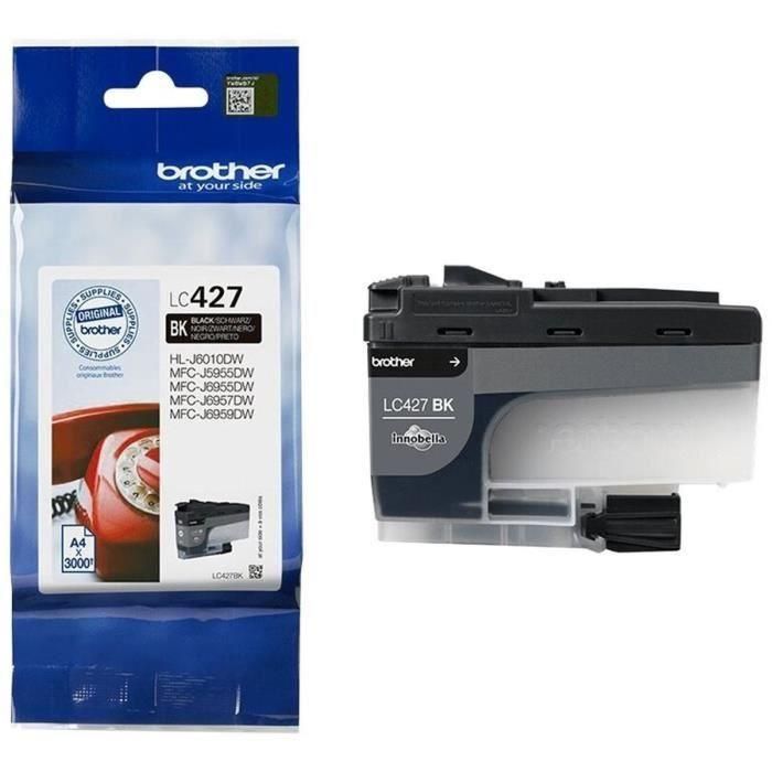 BROTHER cartucho de tinta negro para la mfcj5955dw y mfcj6955dw/LC427BK 1 BROTHER cartucho de tinta negro para la mfcj5955dw y mfcj6955dw/LC427BK 1