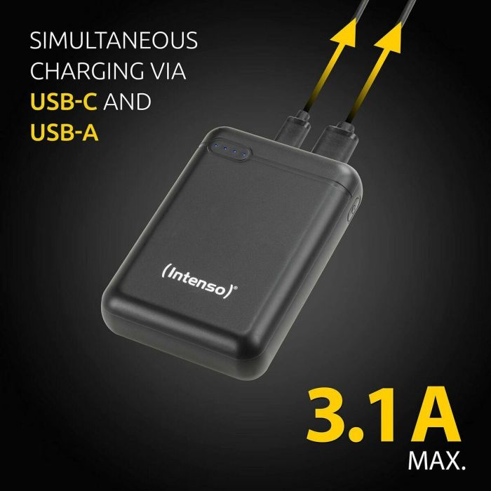 Power Bank INTENSO XS10000 Negro 10000 mAh 6