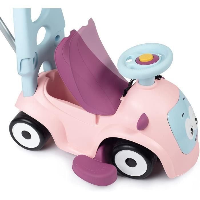 Smoby - Maestro Balade Pink Ride-On - Para niños a partir de 6 meses - Actualizable - Silent Wheels - Bocina 2