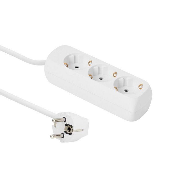 MicroConnect 3-way Schuko Power Socket, 5m MicroConnect 3-way Schuko Power Socket, 5m