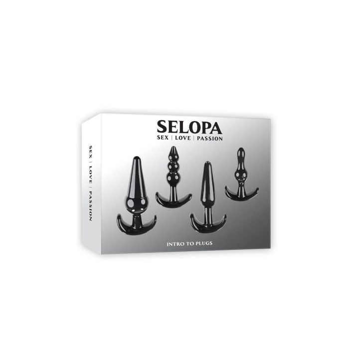 Plug Anal Selopa Negro (8,9 cm) (10,1 cm) 2
