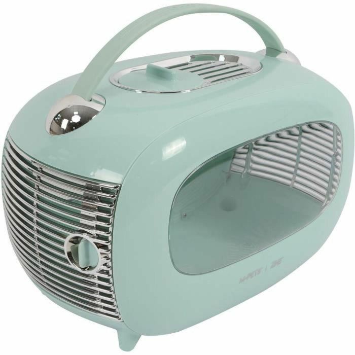 M Pets MPE6953182737025 Caja de Transporte Mochila Sixties Classic con Asa, Apertura Trasera, hasta 5 kg, Color Azul 1