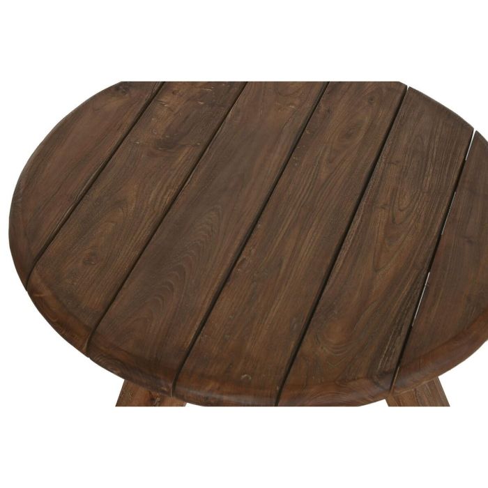 Juego de 3 mesas Home ESPRIT madera de teca 80 x 80 x 43 cm 4 Juego de 3 mesas Home ESPRIT madera de teca 80 x 80 x 43 cm 4