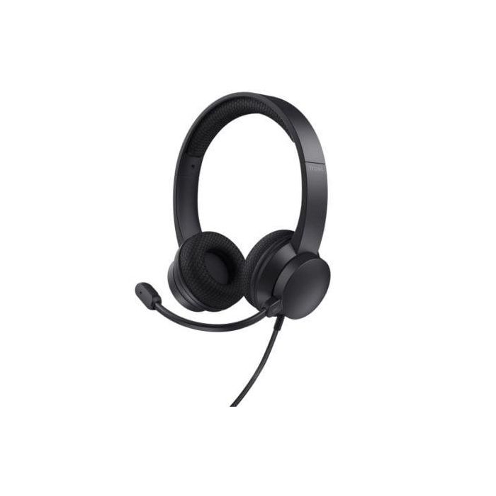 Trust Auriculares Ayda Estéreo con Micrófono, Cancelación de Ruido Ambiental, Cable USB, Negro 0 Trust Auriculares Ayda Estéreo con Micrófono, Cancelación de Ruido Ambiental, Cable USB, Negro 0