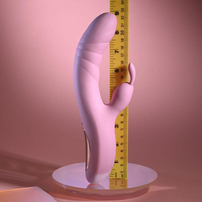 Vibrador Doble Estimulación Evolved Playboy Rosa 12 Vibrador Doble Estimulación Evolved Playboy Rosa 12
