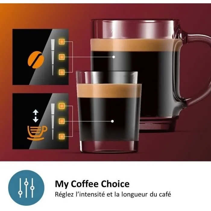 Philips Molinillo para Máquina de Café Espresso Automática EP2225/10 - 1500 W - 275 g de Granos - Negro Mate Philips Molinillo para Máquina de Café Espresso Automática EP2225/10 - 1500 W - 275 g de Granos - Negro Mate