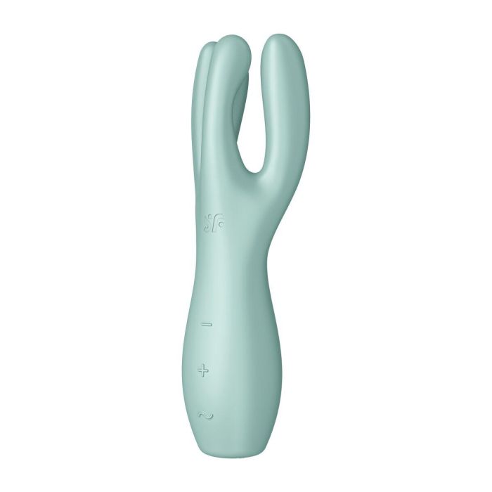 Satisfyer Threesome 3 vibrador verde 16 Satisfyer Threesome 3 vibrador verde 16