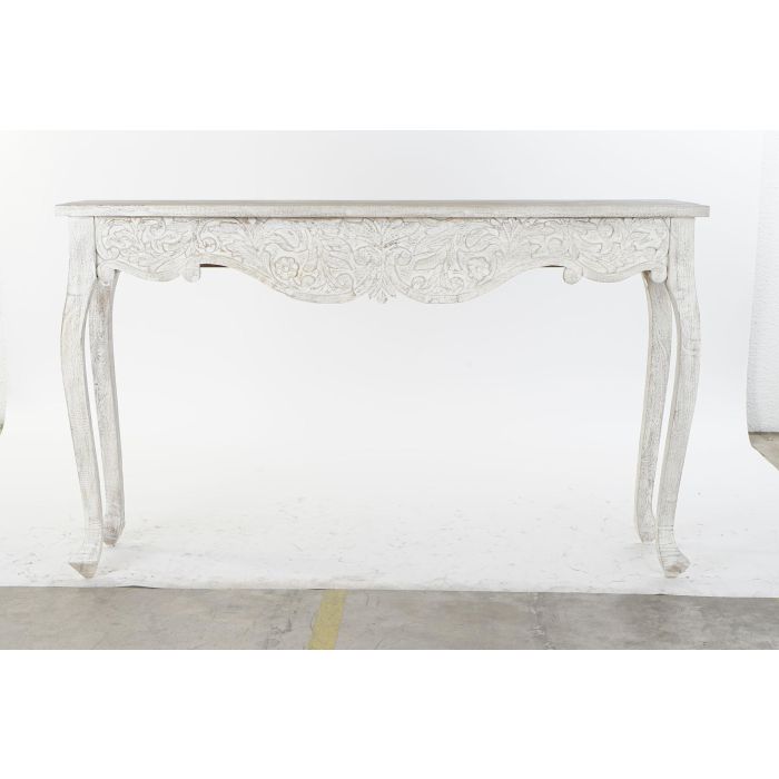 Consola Indio DKD Home Decor Blanco 40 x 90 x 150 cm 4