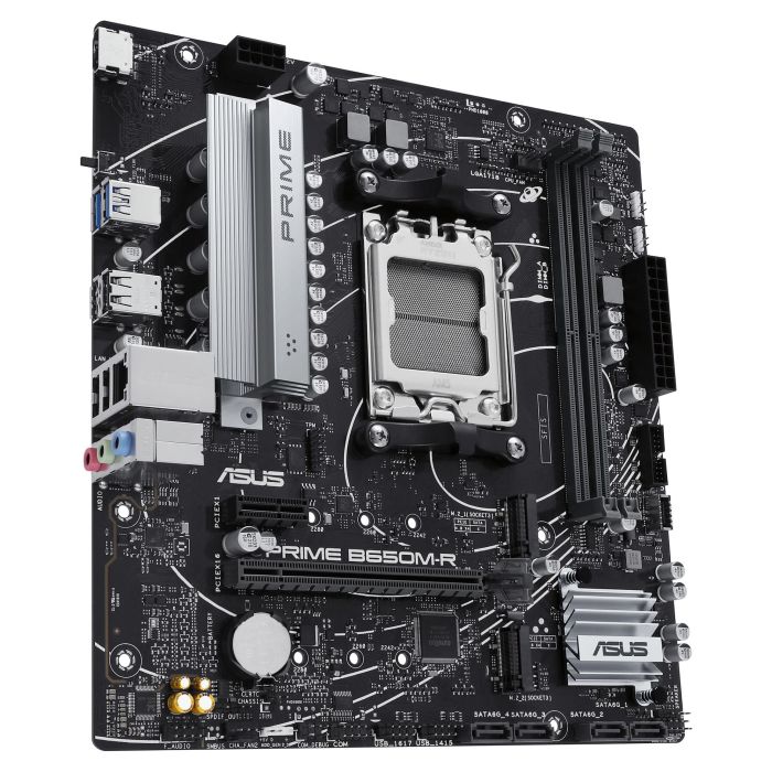 ASUS PRIME B650M-R Placa Base AMD AM5 DDR5 mATX para Procesadores AMD Ryzen 7000 y 8000 Series 3