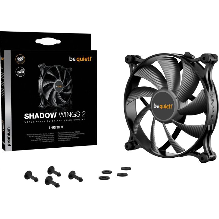 140mm be quiet! Shadow Wings 2 PWM 4