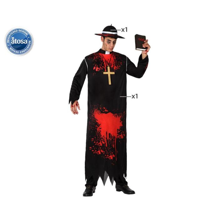 Disfraz Cura Sangriento Hombre Adulto Zombie XL Disfraz Cura Sangriento Hombre Adulto Zombie XL