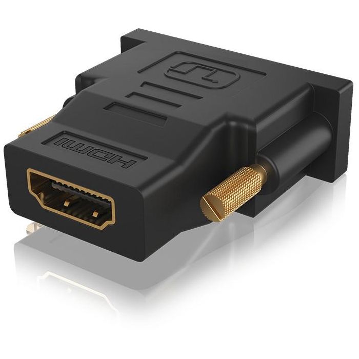 Adapter DVI-D (24+1) > HDMI (ST-BU) ICY BOX Black 2