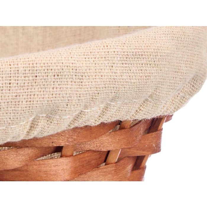 Cesta Ovalada Mimbre Madera Kipit 29X10CM (36 Unidades) 3 Cesta Ovalada Mimbre Madera Kipit 29X10CM (36 Unidades) 3