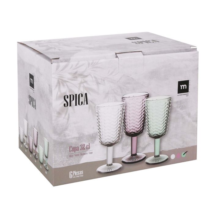 Copa Spica 320 cc transparente - La Mediterranea (36 Unidades) 6 Copa Spica 320 cc transparente - La Mediterranea (36 Unidades) 6