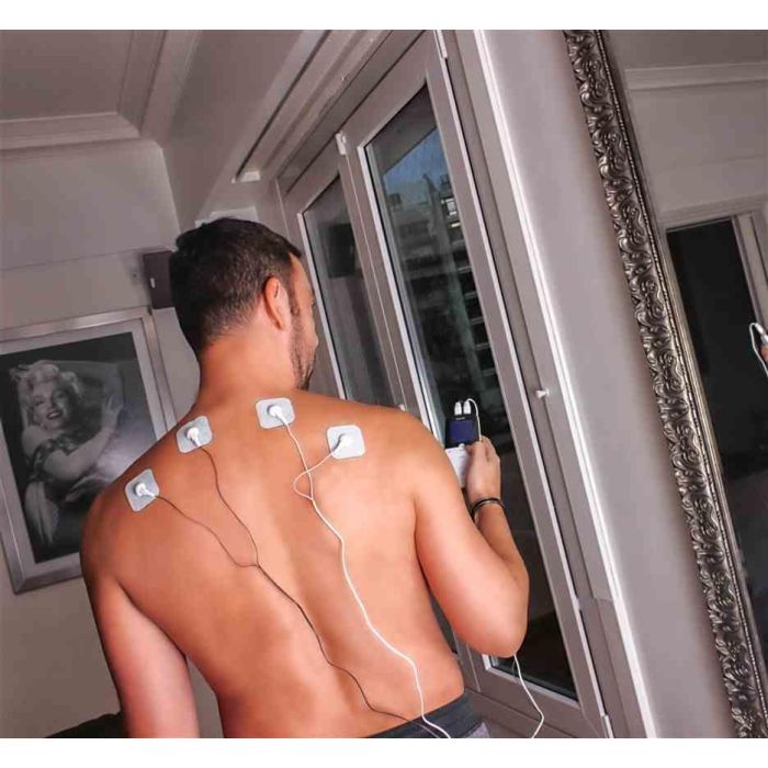 Beurer Electroestimulador TENS/EMS 4 Electrodos - Alivio del Dolor, Fortalecimiento Muscular y Masaje Relajante - Ref: 1 7 Beurer Electroestimulador TENS/EMS 4 Electrodos - Alivio del Dolor, Fortalecimiento Muscular y Masaje Relajante - Ref: 1 7