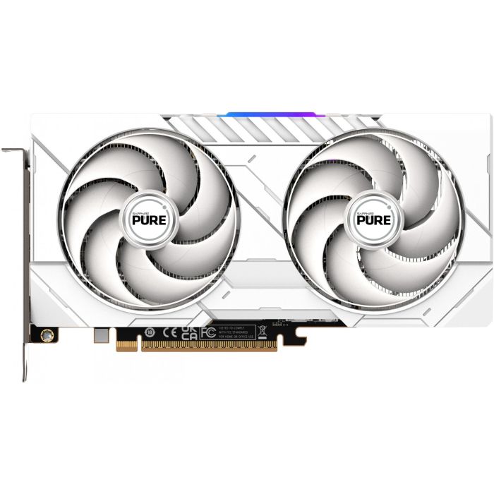 Sapphire RX 9060 XT Radeon Pure OC GDDR6 16GB 128-bit Tarjeta Gráfica Blanca PCIe 5.0 0 Sapphire RX 9060 XT Radeon Pure OC GDDR6 16GB 128-bit Tarjeta Gráfica Blanca PCIe 5.0 0